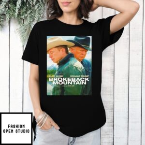 Elon Musk Vs Trump Cowboy Hat Brokeback Mountain T-Shirt