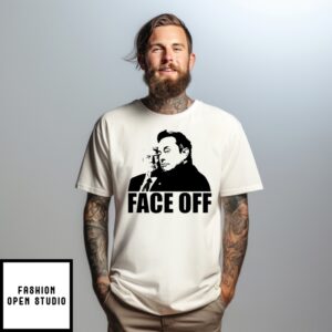 Elon Musk Vs Trump Face Off Meme T-Shirt