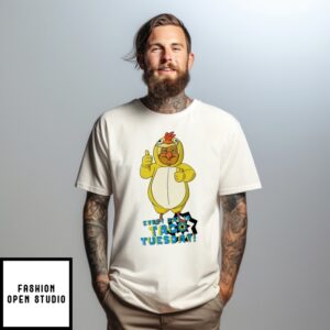 Every Day Is Taco Tuesday With Chicken Trump 2025 Meme T-Shirt