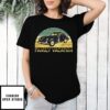 Family Vacation Old Classic Car Vintage T-Shirt
