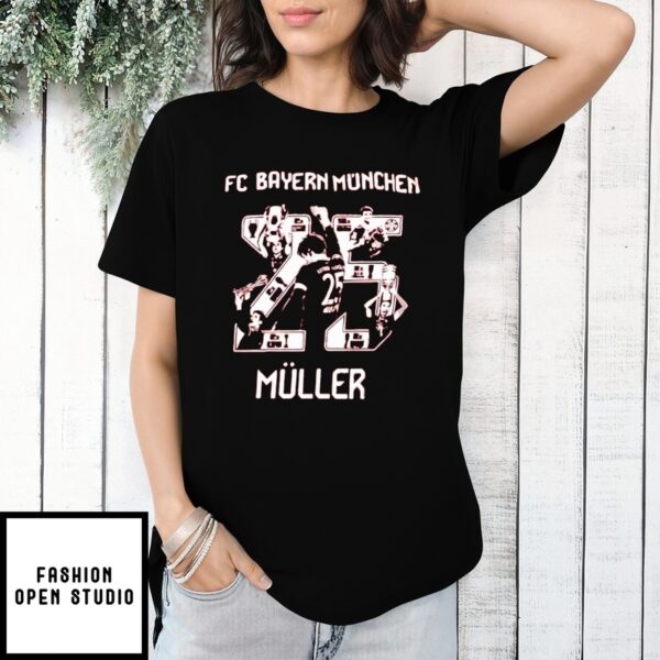 Fc Bayern München Müller 25 T-Shirt