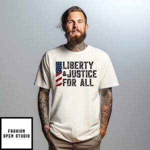 Flag Liberty And Justice For All T-Shirt