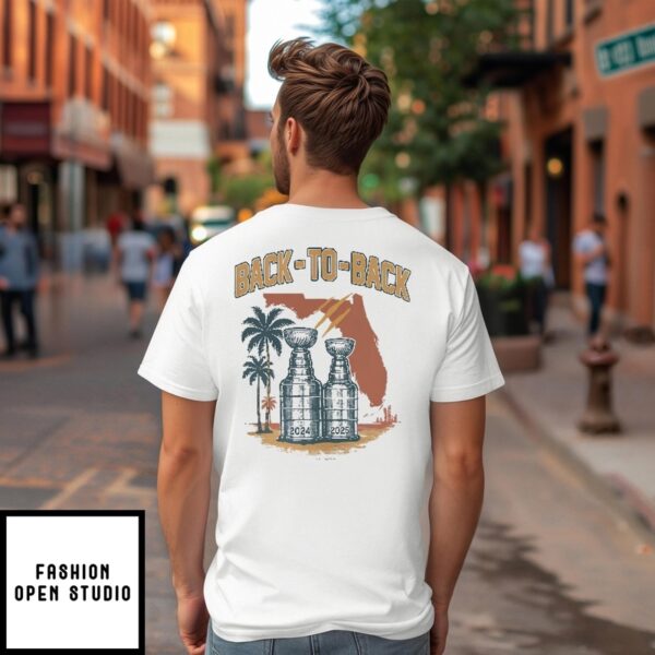 Florida Back-To-Back Stanley Cup T-Shirt