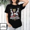Florida Panthers Back To Back Champions Mascot 2024 2025 T-Shirt