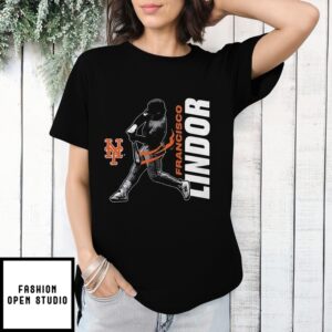 Francisco Lindor New York Mets Player Graphic T-Shirt