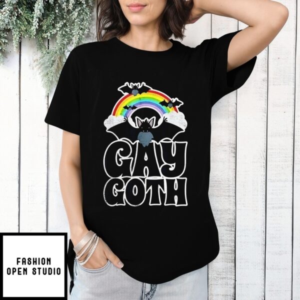 Gay Goth Lgbt Pride T-Shirt