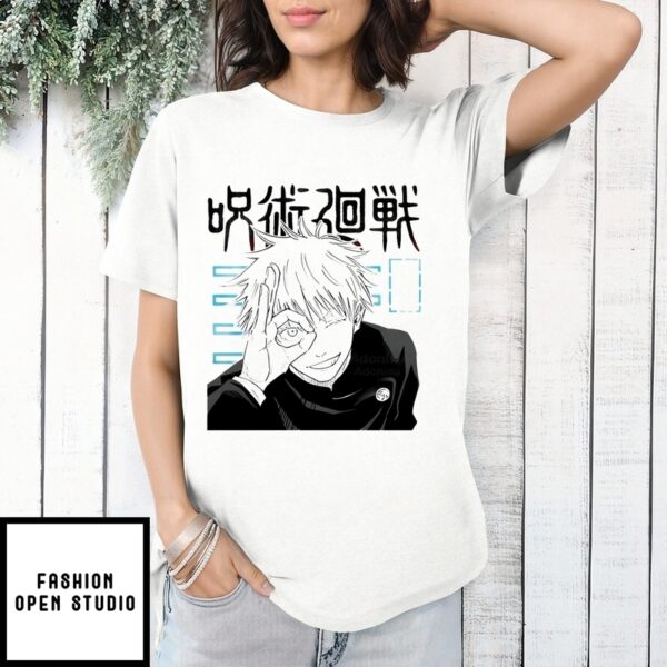 Gojo Satoru Jujutsu Kaisen Otaku Harajuku Man T-Shirts T-Shirts T-Shirt