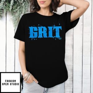 Grit Crunch Time Detroit Lions T-Shirt