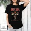 Guns N’ Roses Appetite For Destruction Floral Cross T-Shirt