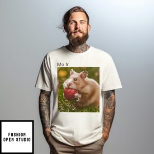 Hamster Eating Strawberry T-Shirt