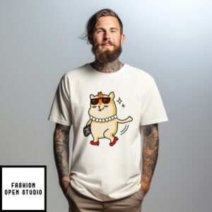 Hamster With A Cha Nel Bag T-Shirt