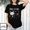 Handle With Scare Cat Dolls Girls T-Shirt