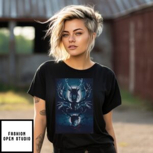 Hannibal Stag Heads T-Shirt