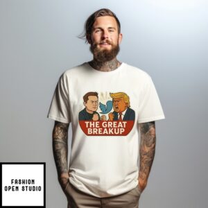 He Great Breakup Elon Vs Musk T-Shirt
