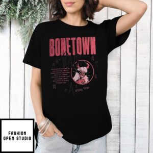 Helluva Boss Verosika Tour Bonetown Tour T-Shirt