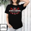 Hiland Hawks 2025 Ohsaa Baseball D6 Threepeat State Champions  T-Shirt