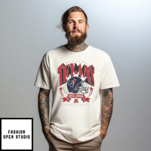 Houston Texans Nfl American Football Conference Est 2002 T-Shirt