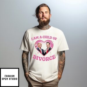 I Am A Child Of Divorce Trump Elon T-Shirt