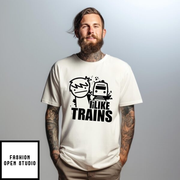 I Like Trains T-Shirt