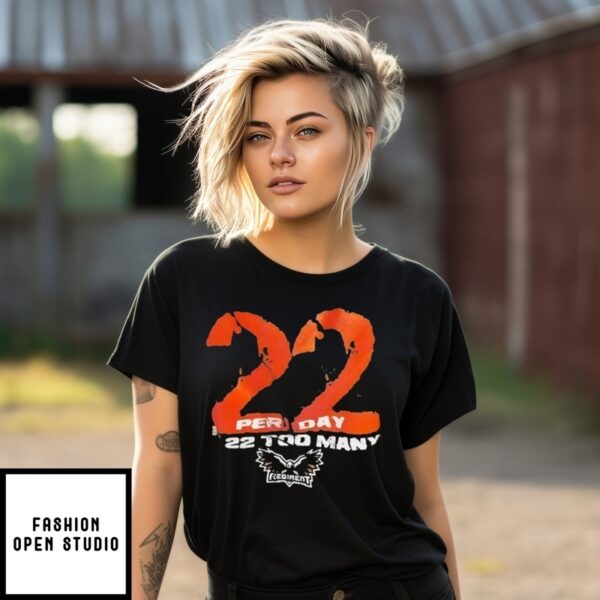 I Per Day 22 Too Many Regiment Vintage T-Shirt