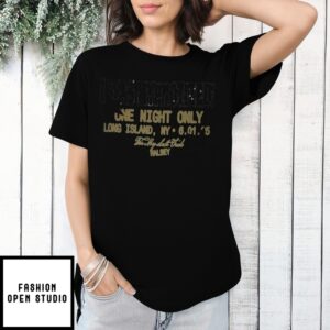I Was Hypnotized One Night Only Formylasttrick Halsey Customize Date And Location T-Shirt