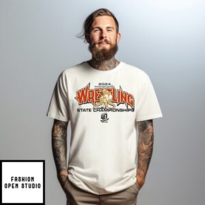 Idaho High School Wrestling State Championships 2024 Logo T-Shirt