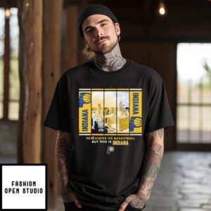 In 49 States It’S Basketball But This Is Indiana Pacers Skyline Boxout T-Shirt
