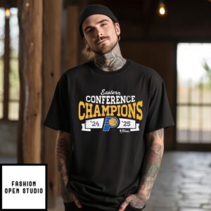 Indiana Pacers 2025 Eastern Conference Champions T-Shirt