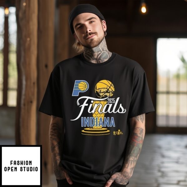 Indiana Pacers 2025 Nba Finals Cruise Trophy T-Shirt