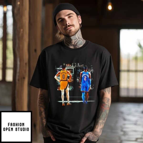 Indiana Pacers Vs Oklahoma City Thunder 2025 Nba Finals Player T-Shirt
