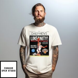Jeremy Lin New York Knicks New York’S Rising Star Newspaper T-Shirt