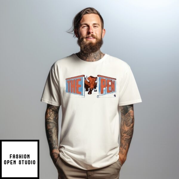 Jesse Wearing The Pen T-Shirt