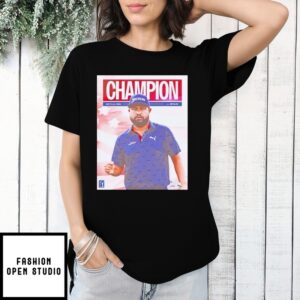 Jj Spaun Wins 2025 Us Open Golf Poster T-Shirt