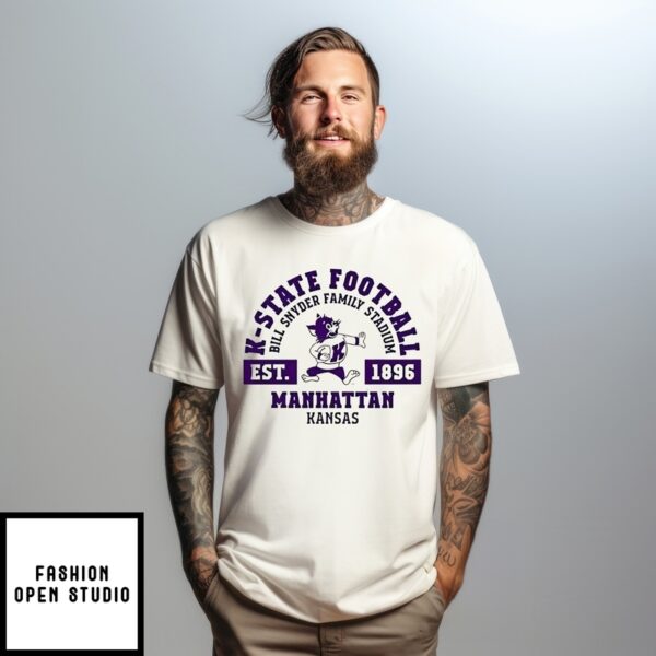 K-State Wildcats Bill Snyder Family Stadium Est 1896 T-Shirt