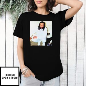 Kanye West Wearing Larry Hoover T-Shirt
