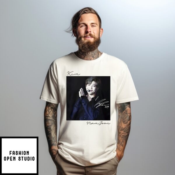 Kim Namjoon Bts Signature T-Shirt