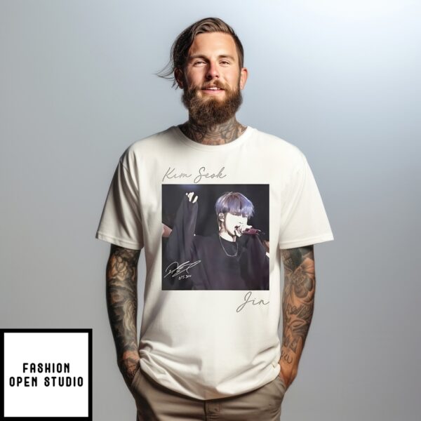 Kim Seokjin Bts Signature T-Shirt