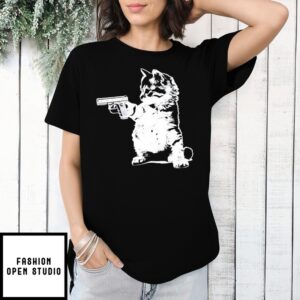 Kitty Cat Gun T-Shirt