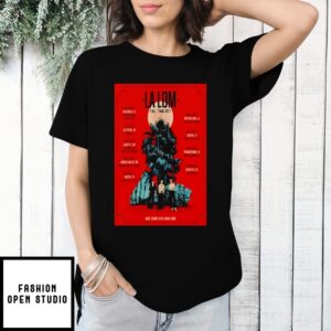 La Lom Fall Tour 2025 Poster T-Shirt