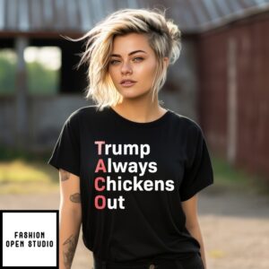 Lawrence O’Donnell Taco Trump Always Chickens Out T-Shirt