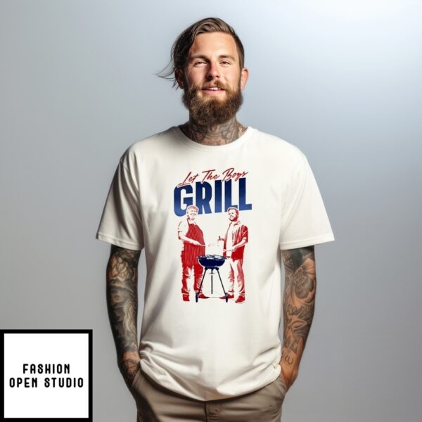 Let The Boy Grill Chiefs Trump Vance T-Shirt