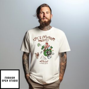Let’S Monster Hunter Diary Airou Felyne T-Shirt