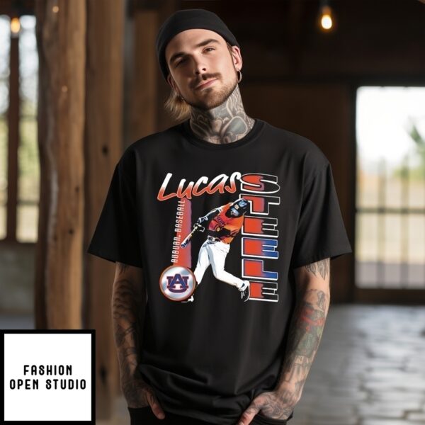 Lucas Steele Auburn Tigers Graphic T-Shirt