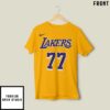 Luka Doncic Los Angeles Lakers Edition Name & Number T-Shirt