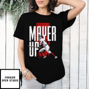 Marcelo Mayer Boston Red Sox Mlb Baseball Mayer Up T-Shirt