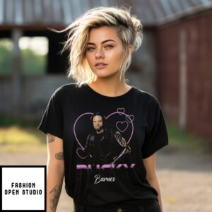 Marvel Thunderbolts Bucky Barnes Hearts T-Shirt