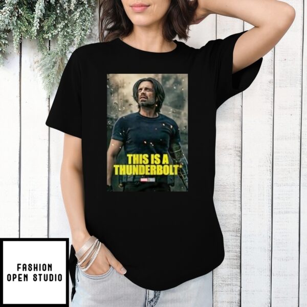 Marvel Thunderbolts This Is A Thunderbolt Bucky Barnes T-Shirt