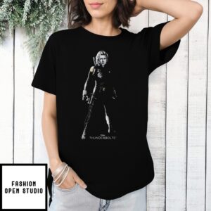 Marvel Thunderbolts Yelena Belova Full Body Portrait T-Shirt