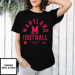 Maryland Terrapins 2025 Sideline Football Performance T-Shirt