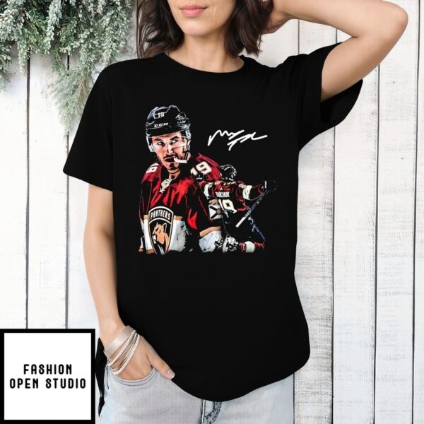 Matthew Tkachuk Florida Panthers 2025 National Hockey League Signature T-Shirt